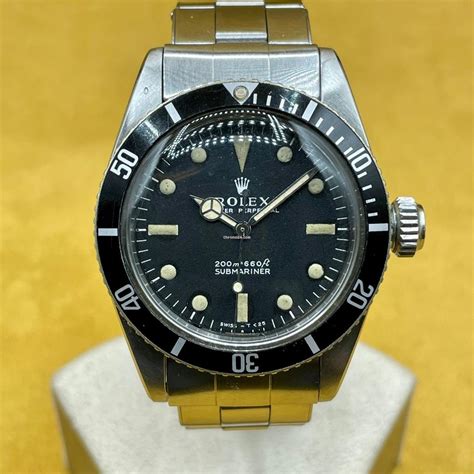 1958 rolex 5510 dial|vintage Rolex submariner no date.